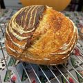 りりまめにゃ's cooksnap of when they made 捏ねないサワードウブレッド.