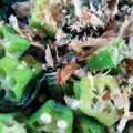 みよ～'s cooksnap of when they made モロヘイヤとオクラのねばねばおひたし.