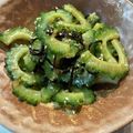 すいちゃんlove's cooksnap of when they made やみつき!!ゴーヤのおひたし.