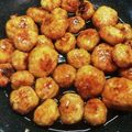 roll21's cooksnap of when they made ☆肉団子の甘酢あん☆～醤油あん～.