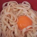 ヨシヨッシー's cooksnap of when they made 釜玉うどん.