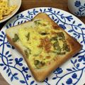 ＊＊まゆゆ＊＊'s cooksnap of when they made バジルチーズトースト.