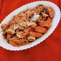 かわゆう1211's cooksnap of when they made ヘルシー＆食べ応え◎しらたきナポリタン.