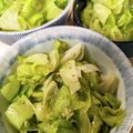 クッキン坊主's cooksnap of when they made 焼肉屋さんみたいなやみつきレタス.