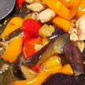 たくかい母's cooksnap of when they made 鶏ささみとなすの旨辛炒め.