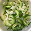 マイ©'s cooksnap of when they made 苦味無し＊ゴーヤの下処理.