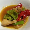 みさまさぶん's cooksnap of when they made 鶏肉と万願寺唐辛子の炒め煮.