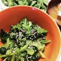 クックE662AA☆'s cooksnap of when they made レンジで簡単♫小松菜ナムル.