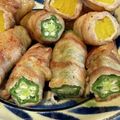 crea1229's cooksnap of when they made オクラ肉巻き☆簡単.