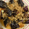 ハート形ウイルス's cooksnap of when they made 簡単♪皮も食べましょ、レンジで焼き茄子.