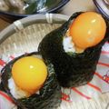 2児ママみきてぃ's cooksnap of when they made 簡単！＊専門店風の醤油漬け卵黄おにぎり.