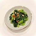 悠LOVE航's cooksnap of when they made アーモンド入小松菜お浸し.