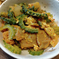 ばたみそーぱん☆'s cooksnap of when they made ピリ辛旨！☆ゴーヤと豚肉のキムチ炒め☆.