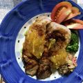 violets's cooksnap of when they made 豚肉の塩麹焼きマーマレードソース.