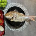 ニコ花ママ's cooksnap of when they made 超簡単オーブンで祝い鯛　焼鯛 お食い初め.