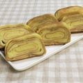 umemodoki's cooksnap of when they made ✿卵焼き？ホットケーキ✿バウムクーヘン風.