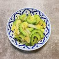 コムギ大好き's cooksnap of when they made フィリピン★いちばん簡単！ゴーヤの卵炒め.