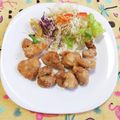 ﾁｲﾁｬﾝﾏﾏ's cooksnap of when they made ☆昆布茶で！塩からあげ♪.