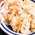 ふか谷's cooksnap of when they made キャベツとジャガイモのニンニクバター炒め.