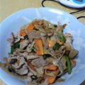 きかんしゃトーマス's cooksnap of when they made にら・豚・れんこん.