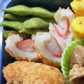 ココアLoveママ's cooksnap of when they made お弁当に！！かにかまちくわ.