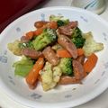 卯月のうさぎ２０１４'s cooksnap of when they made 洋風野菜ミックスのチーズコンソメ炒め.