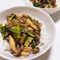 ありみりん♡'s cooksnap of when they made 小松菜と豚ミンチの中華風☆丼.