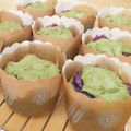 ドルフィンサーモン's cooksnap of when they made 米粉の抹茶小豆マフィン.