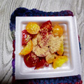 めぐ＊ぴぃ's cooksnap of when they made 納豆とトマトのゴマ和え.