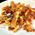 クゥママ's cooksnap of when they made 簡単おつまみ☆鶏皮のパン粉焼き♪.