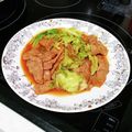 nana_tenjo's cooksnap of when they made 【楽めし】豚とキャベツのオイスター炒め.