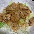 クックMKKALF☆'s cooksnap of when they made 豚こま肉のオニオン醤油炒め.