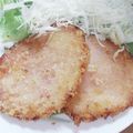 えりこ82☆'s cooksnap of when they made 主な材料３つだけ☆簡単ハムカツ♪.