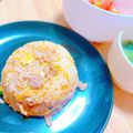 プー♡'s cooksnap of when they made 失敗しない！コク旨☆キムチチャーハン.