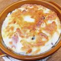 vabochan's cooksnap of when they made 簡単♪豆腐ときのこのヘルシーグラタン♡.
