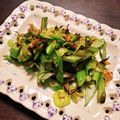 milestone★'s cooksnap of when they made 長ネギのガーリックバター醤油炒め.