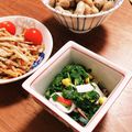 ハチワレねこ's cooksnap of when they made 夏にさっぱり☆モロヘイヤとカニカマ酢の物.