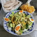 ebipeco's cooksnap of when they made 鶏ササミとアボカドのわさびマヨ和え.