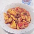0_0さとな0_0's cooksnap of when they made ほんわか♪鶏肉のトマトソース煮.