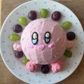 mikko6's cooksnap of when they made キャラケーキ カービィ.