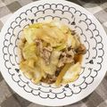 my7033's cooksnap of when they made ☆豚バラとキャベツのさっと煮☆.