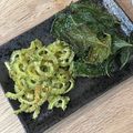 mikko6's cooksnap of when they made 子供もパクパク　ゴーヤチップス.