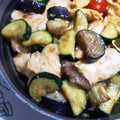 か～ぽ☆'s cooksnap of when they made 鶏むね肉とズッキーニの柚子胡椒炒め.