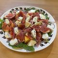 Kazu2323's cooksnap of when they made いちじく＊生ハム♪モッツァレラ☆サラダ.