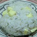 ゆけり３兄弟's cooksnap of when they made ✿カルシウム満点✿しらす＆チーズおにぎり.