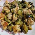 ふぅ＆かず's cooksnap of when they made 鶏もも肉となすの柚子胡椒ポン酢炒め.