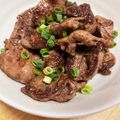 美羽凌's cooksnap of when they made 鶏ハツの塩炒め.