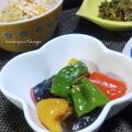 かおりかざり's cooksnap of when they made 簡単絶品✿パプリカ＆茄子甘辛味噌炒め煮✿.
