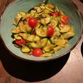 まんだちゃん's cooksnap of when they made トマトとズッキーニの中華サラダ♪.
