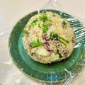 azbjbn's cooksnap of when they made 玄米おにぎり✨みょうが！ごま！海苔包み！.